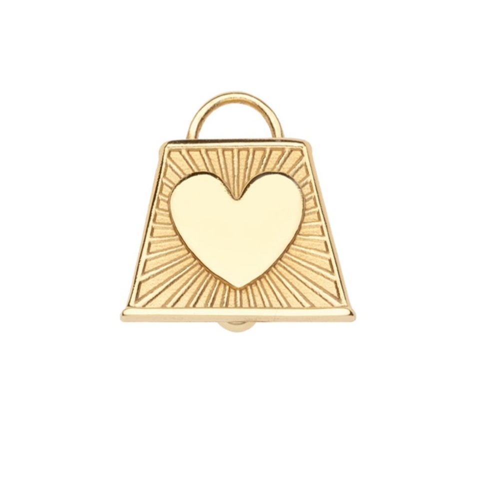 Jane Win | LOVE Clochette Charm | 14k Gold Plated Silver 🔔 💕